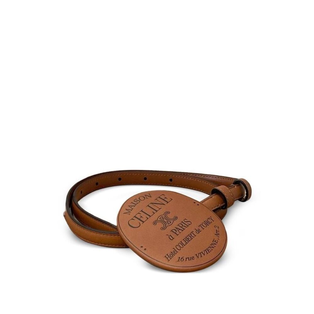 Celine Women Maison Celine Leather Belt